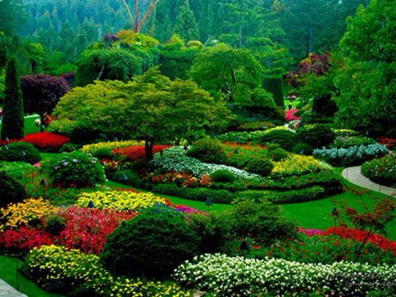The Butchart Gardens  (Victoria, Canadá) – Foto: Pinterest