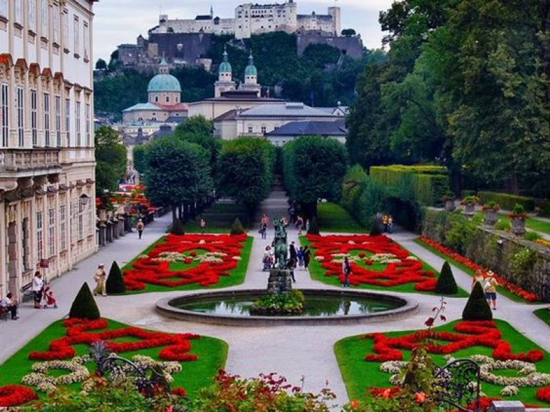 Palácio Mirabell – Salzburgo, Áustria - Foto: Pinterest
