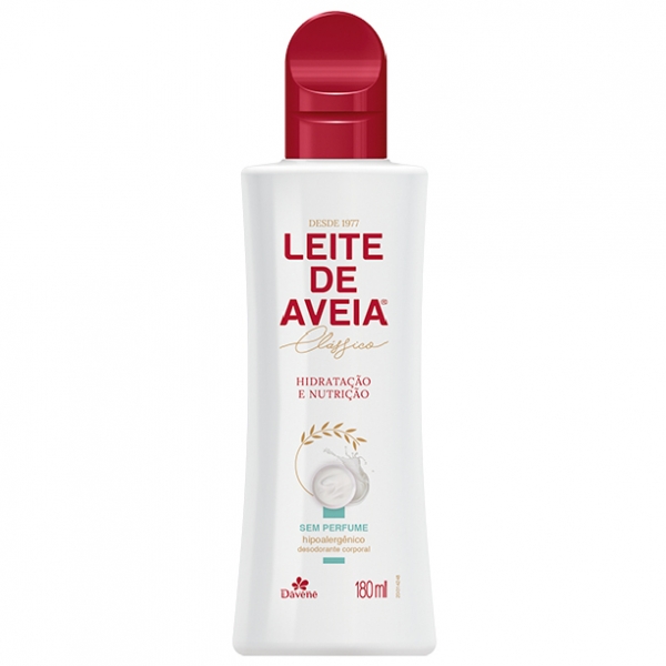 Leite de Aveia Sem Perfume - 180ml
