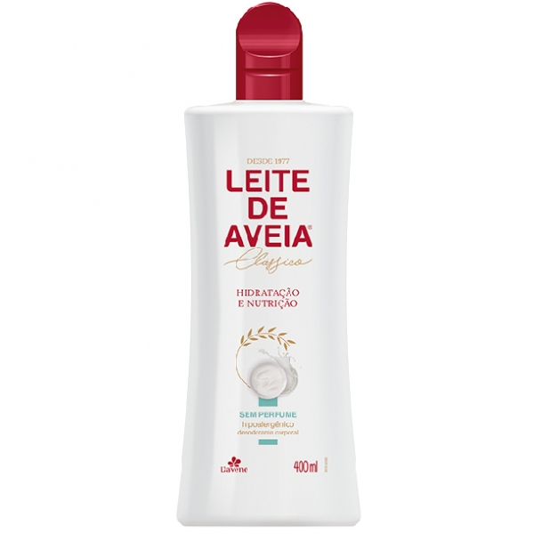 Leite de Aveia Clássico Sem Perfume - 400ml